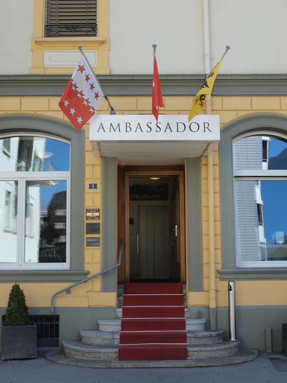 Hotel Ambassador Brig Exterior foto